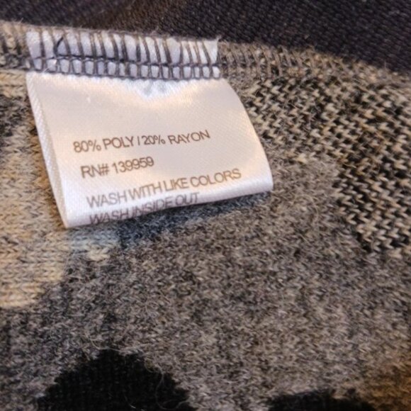 Vintage Y2K Preppy Trisha Tyler Floral Sherpa Style Button Up Cardigan S… - Picture 6 of 10